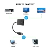 Adapter USB na HDMI, adapter USB 3.0/2.0 na HDMI 1080P Full HD (męski na żeński) [22200000256]